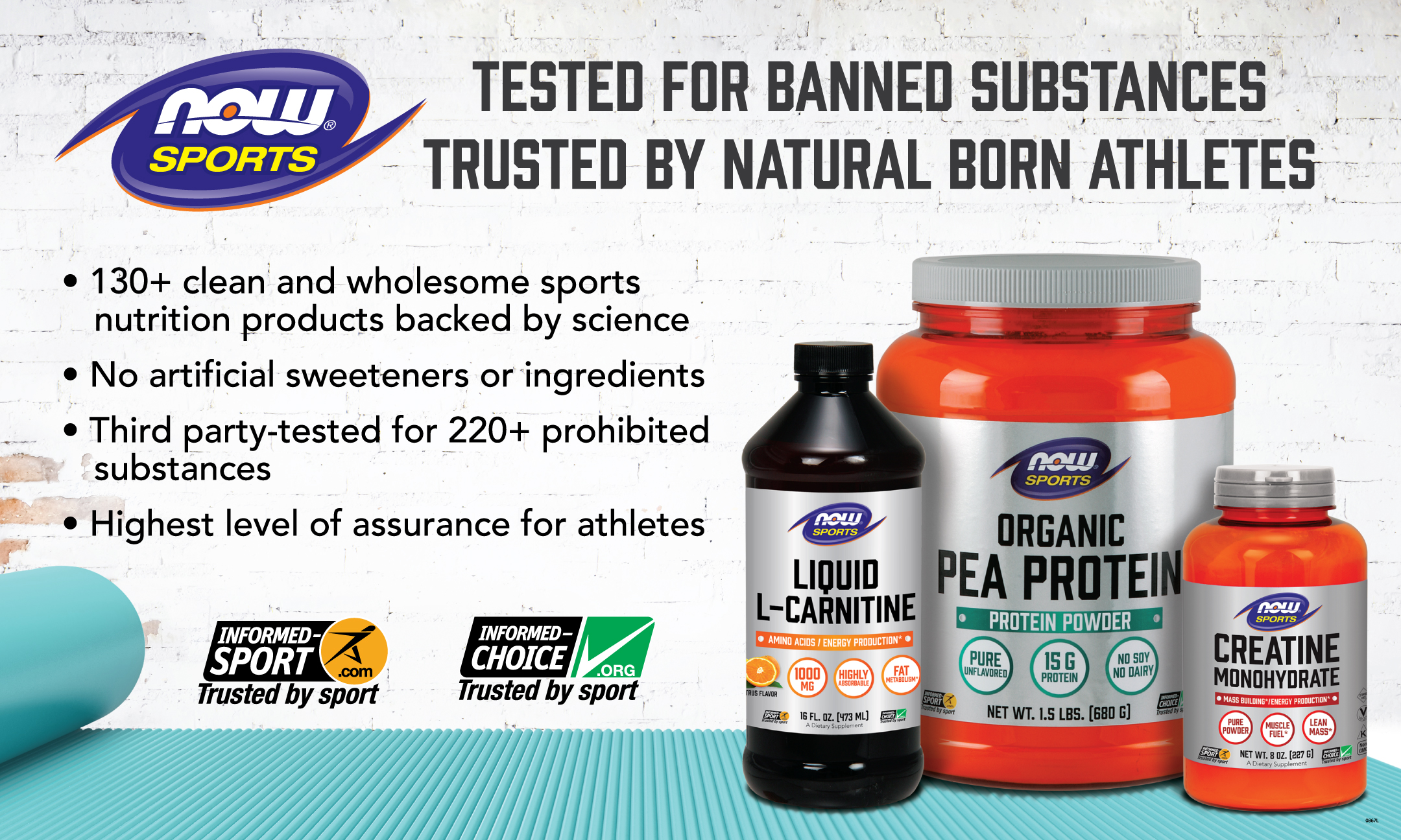 0867L - Sports Testing End Cap